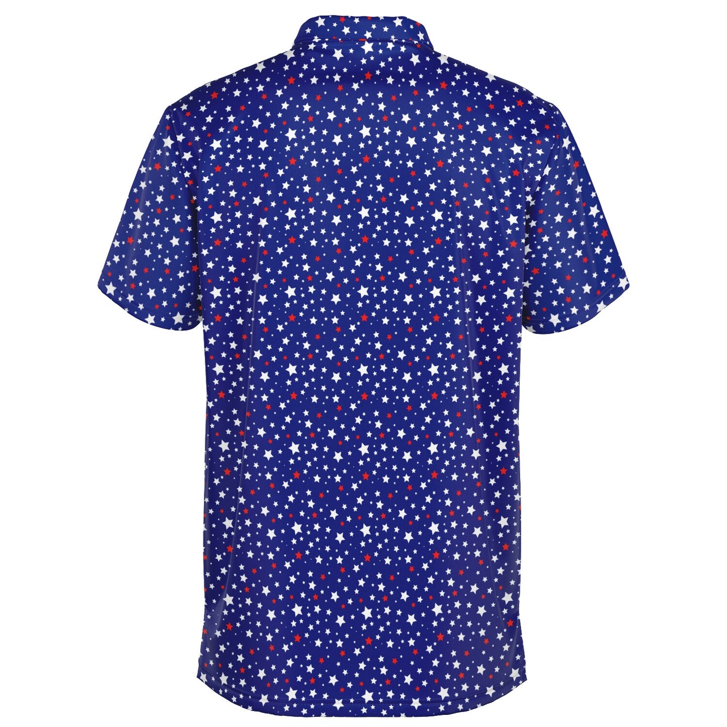 Major Red White Stars Polo