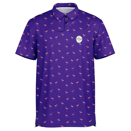 Major Pink Flamingo Polo