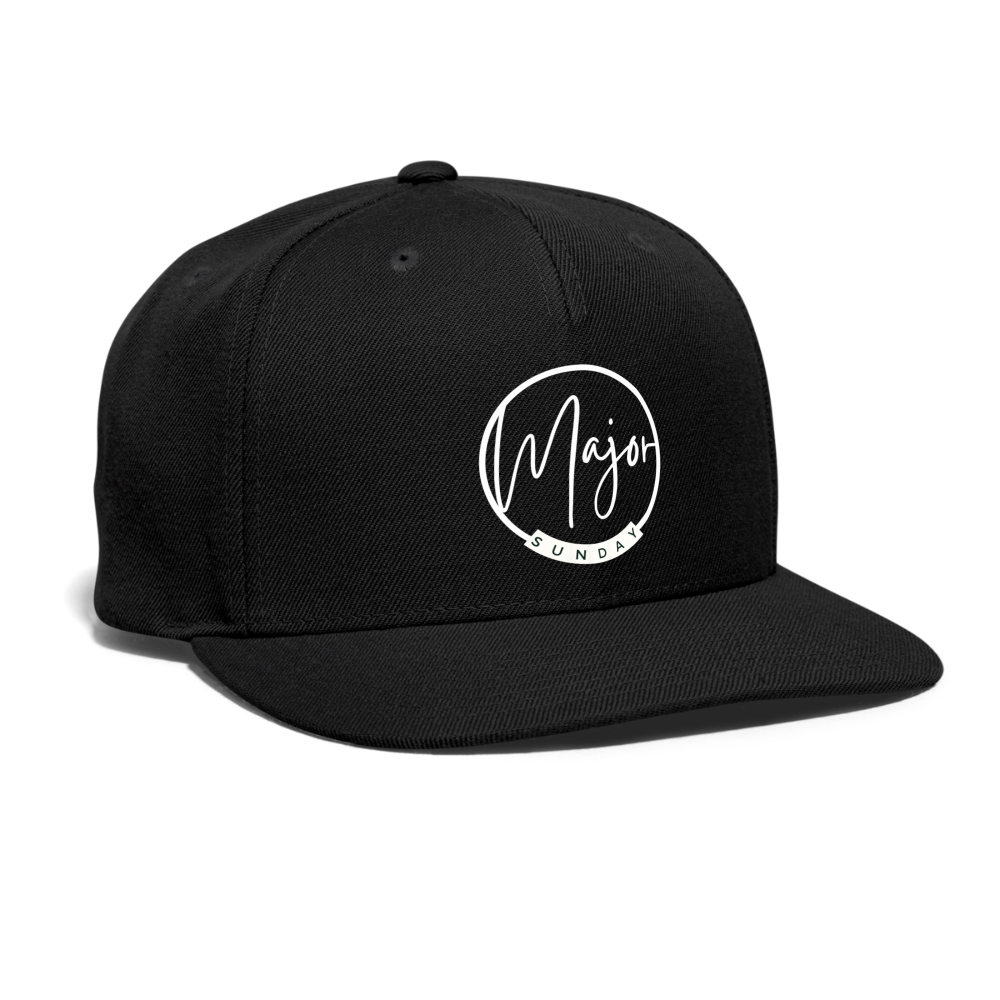 Major Snapback Hat - black