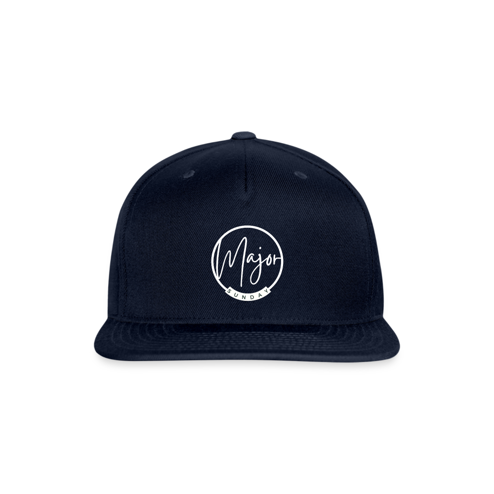 Major Snapback Hat - navy