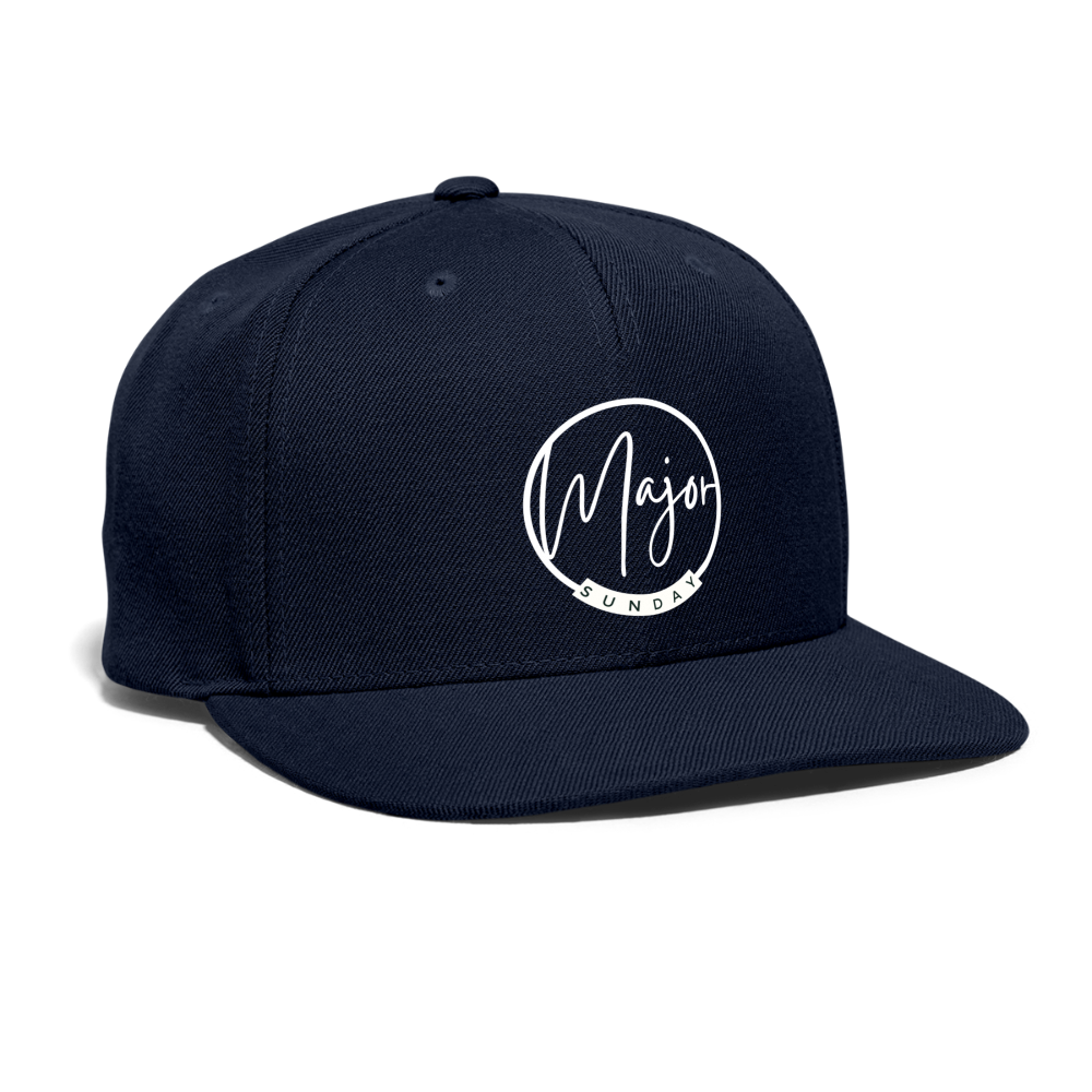 Major Snapback Hat - navy