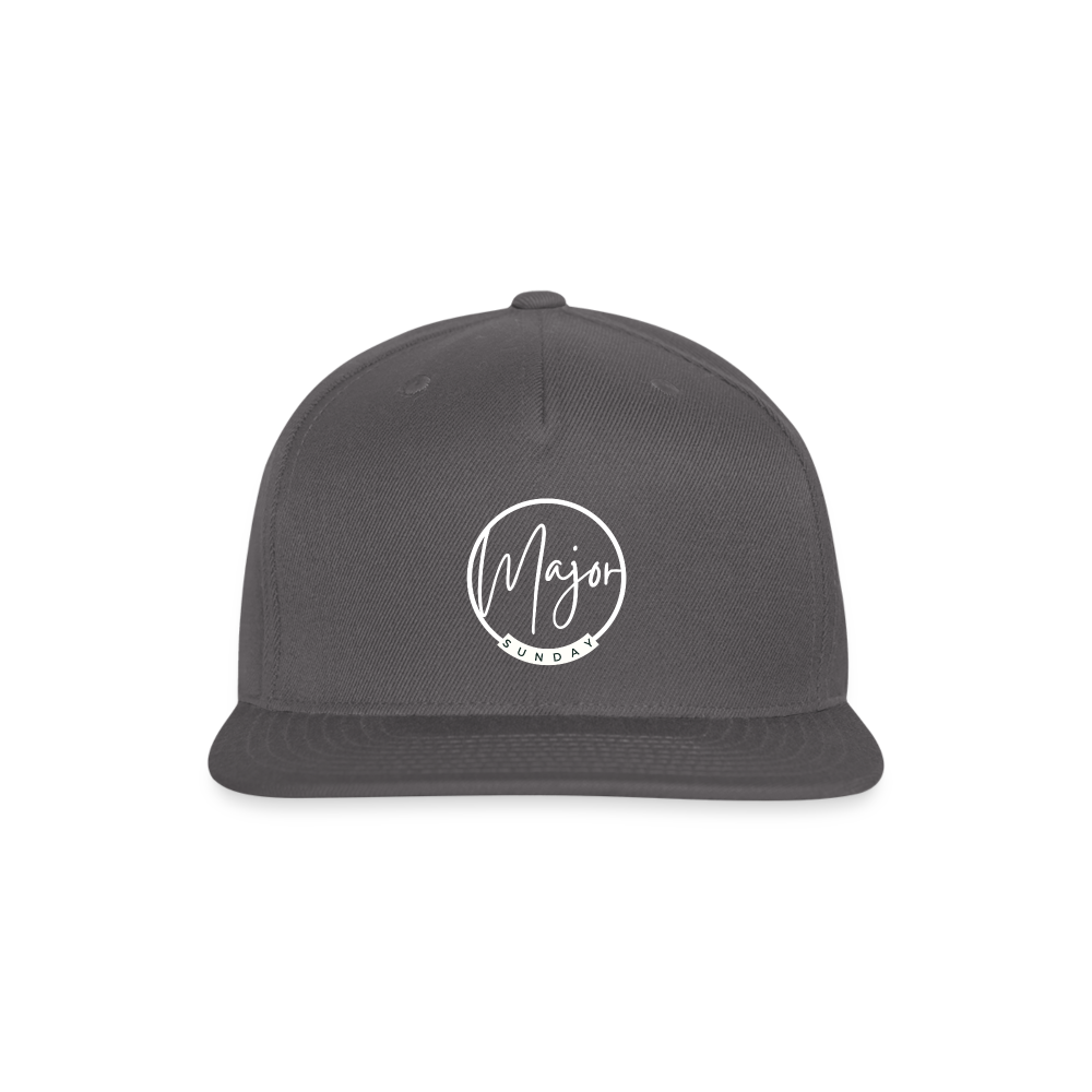 Major Snapback Hat - dark grey