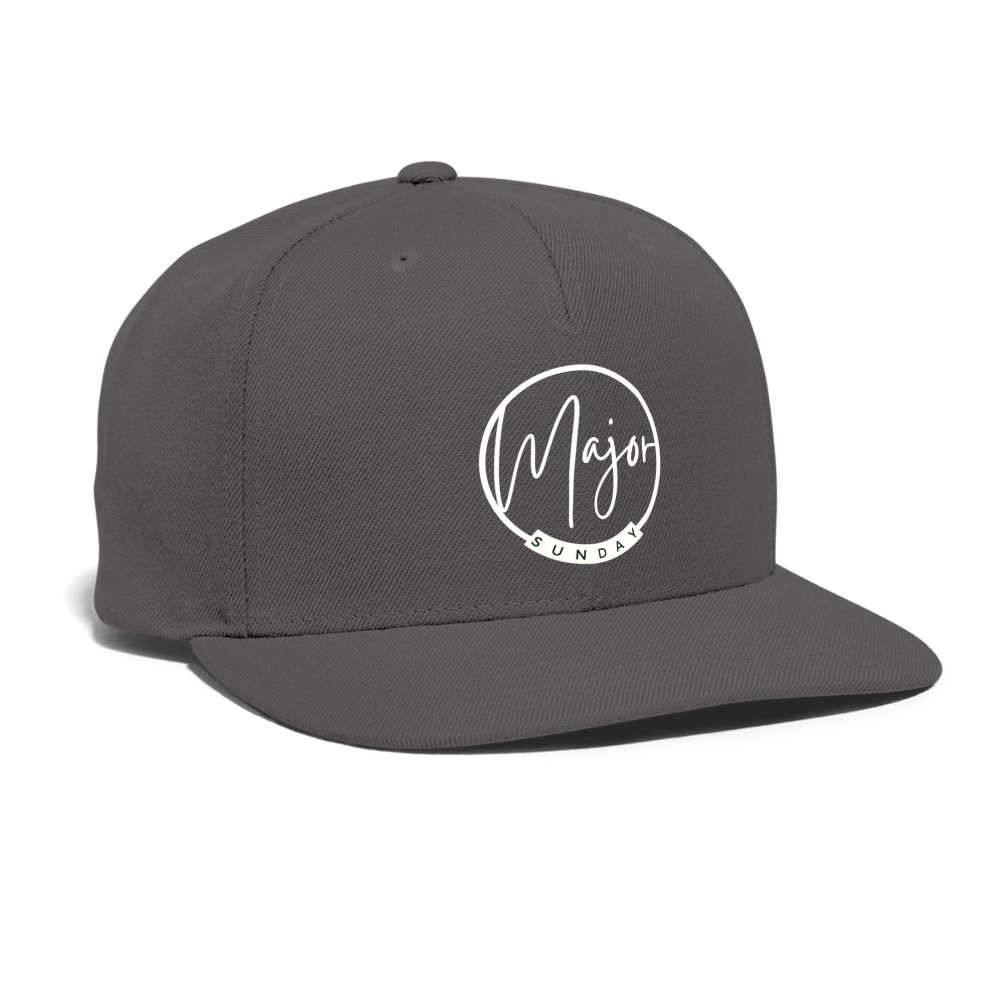 Major Snapback Hat - dark grey