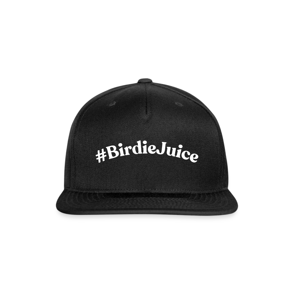 #BirdieJuice Snapback Hat - black