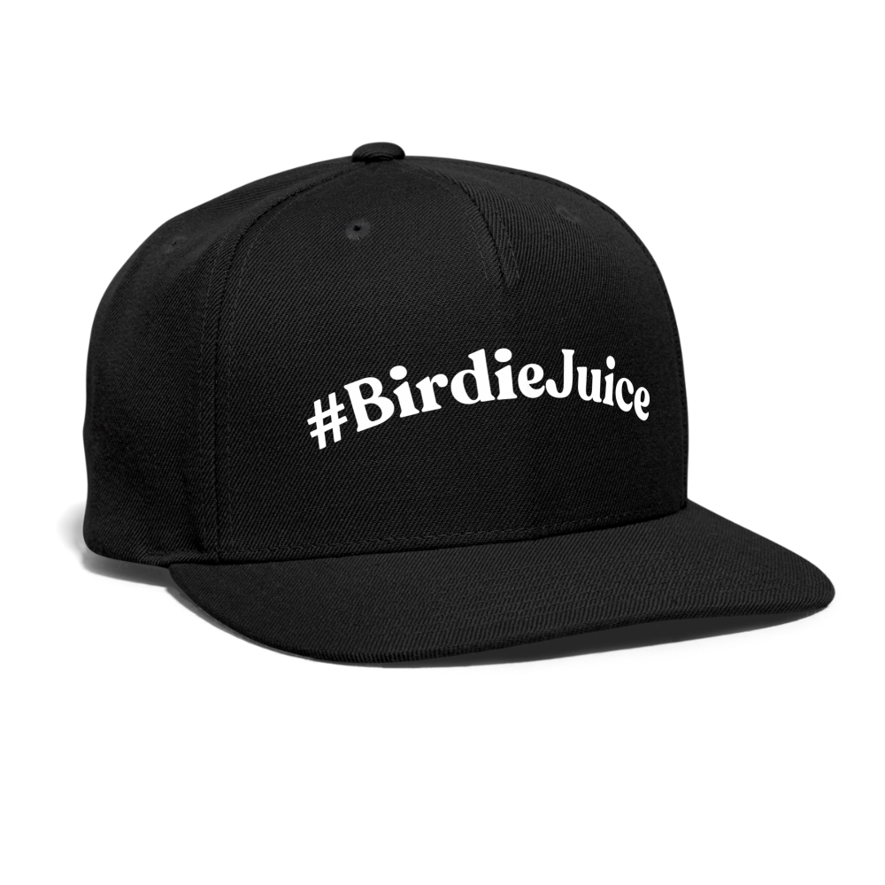 #BirdieJuice Snapback Hat - black