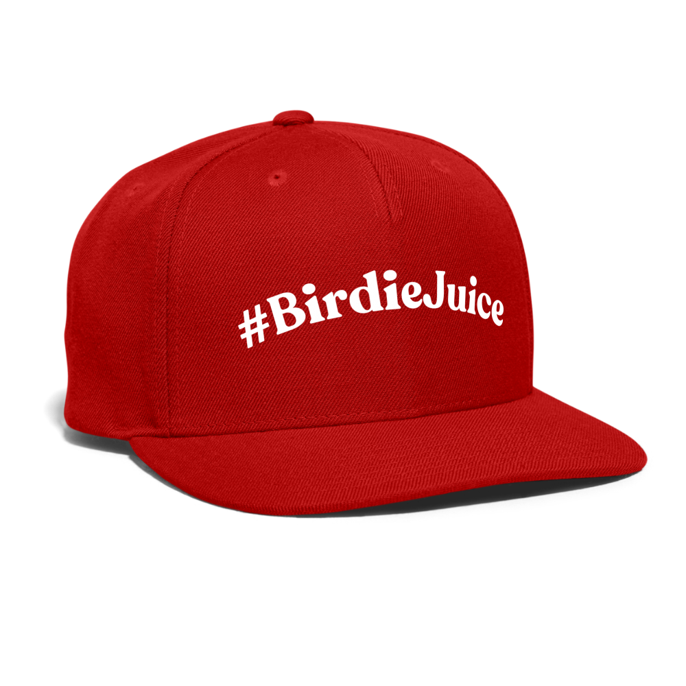 #BirdieJuice Snapback Hat - red