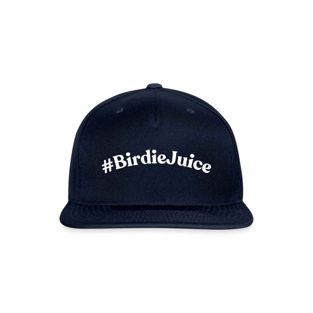 #BirdieJuice Snapback Hat - navy