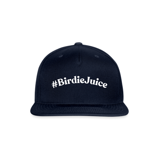 #BirdieJuice Snapback Hat - navy