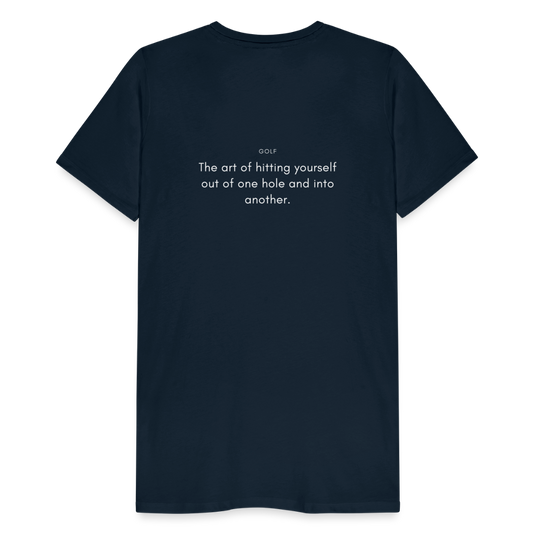 The Art of Golf Men's T-Shirt - deep navy