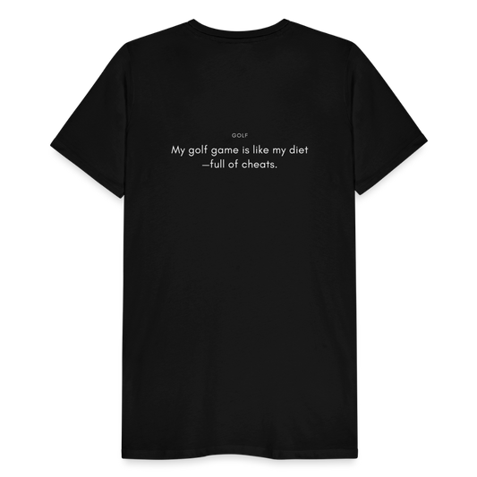 Golf Game Diet Men's T-Shirt - black